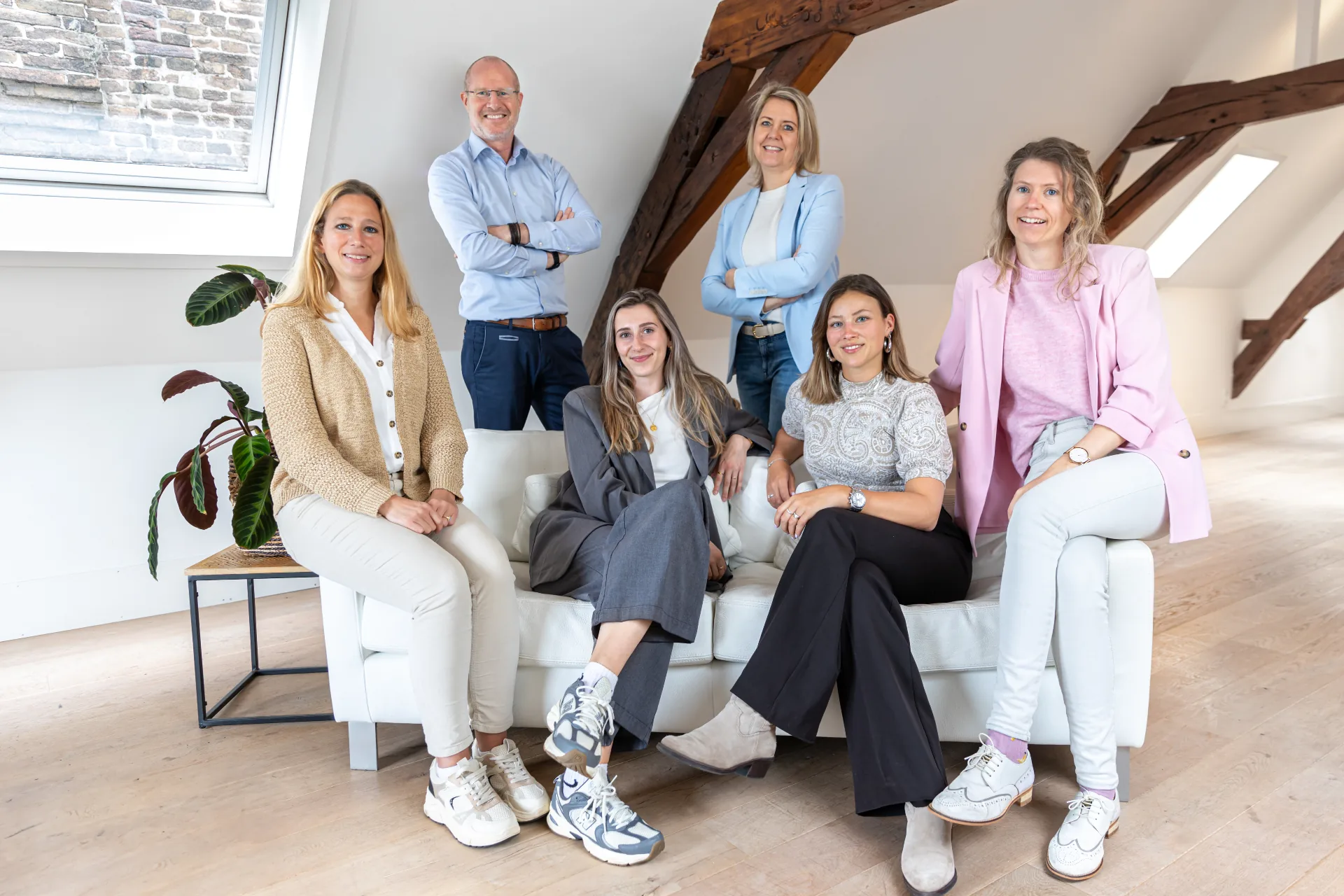 Het team van The Lab of Life samen op de foto